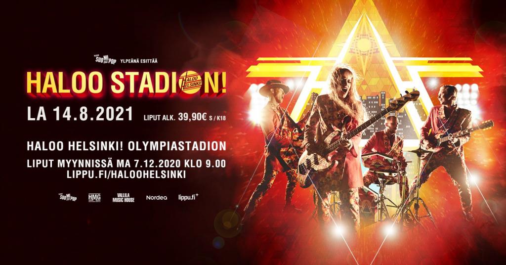 HALOO HELSINKI! OLYMPIASTADIONILLA  | Olympiastadion